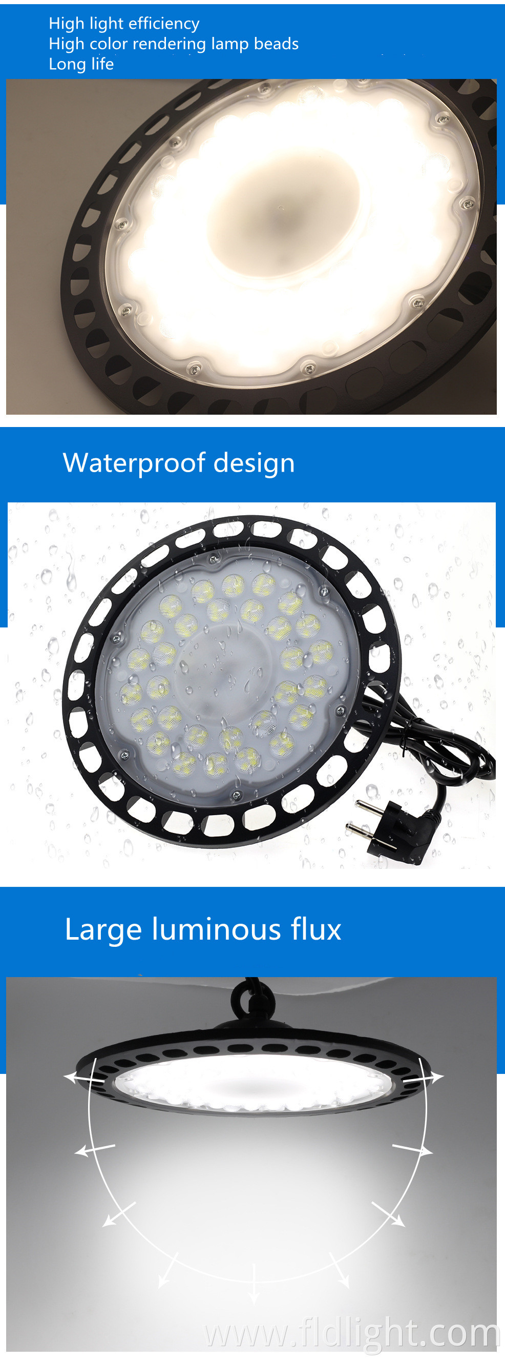 Energy saving sensitive induction floodlight 